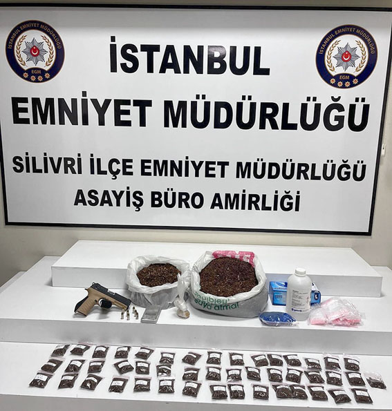 Silivri'de Uyuşturucu Operasyonunda 2 tutuklama