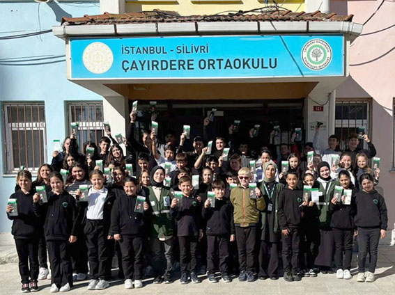 Çayırdere Ortaokulu’nda “Benim Kulübüm Yeşilay” Projesi gerçekleştirildi