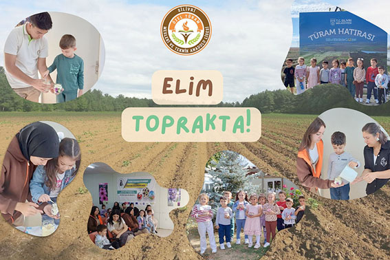 “Elim Toprakta” projesiyle minik eller turşu yapmayı öğrendi