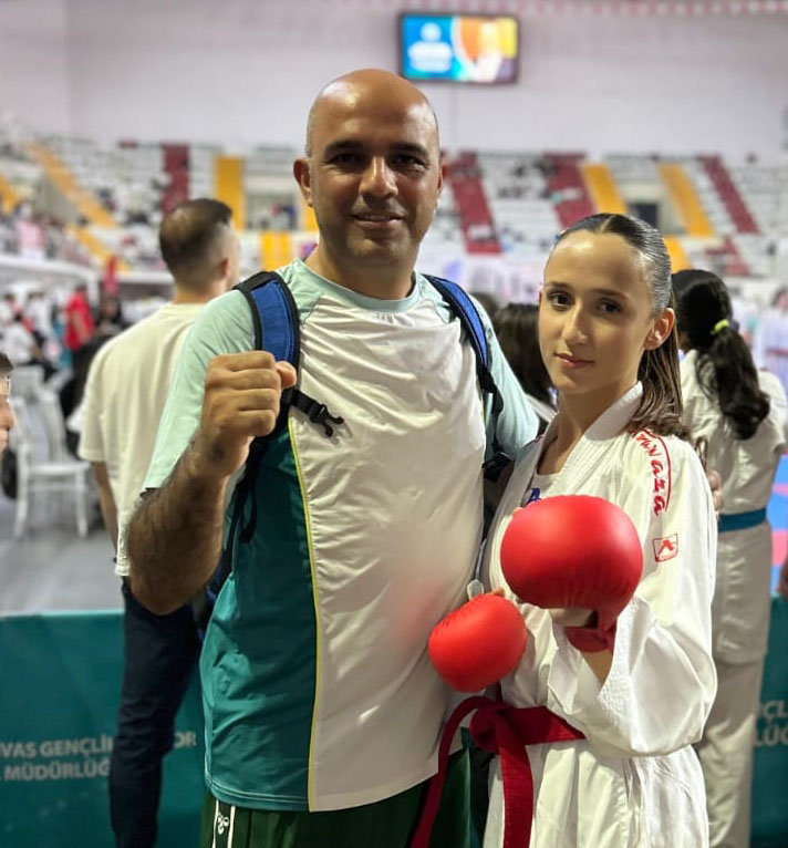 Silivrili Alara Akbaş, Balkan Karate Şampiyonası'nda Türkiye’yi temsil edecek