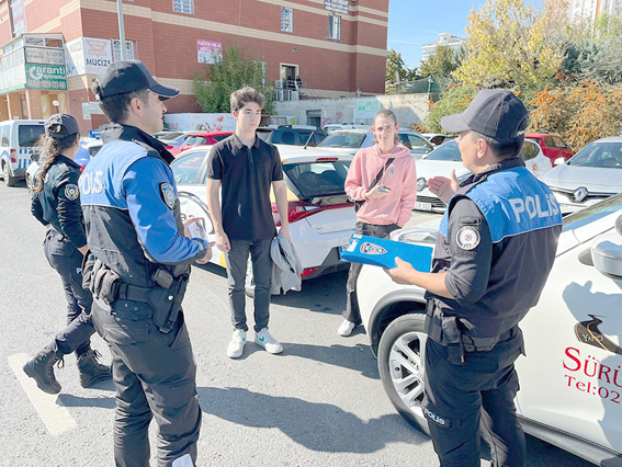 Silivri'de Aday Sürücülere Bilgilendirme