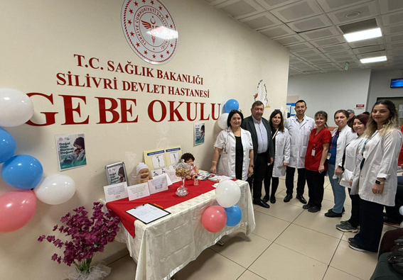 Silivri Devlet Hastanesi’nde Normal Doğum farkındalık standı