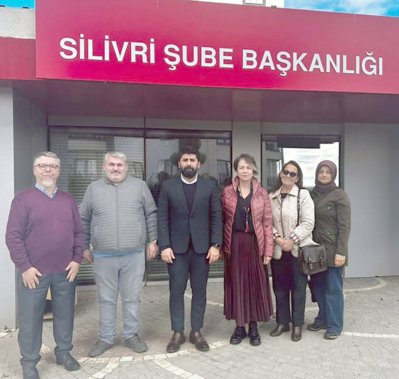 Silivri Kent Konseyi'nden Kızılay Haftası ziyareti