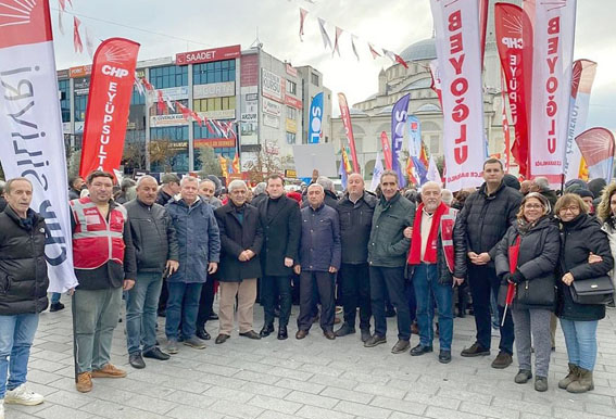 Silivri CHP Örgütü’nden Esenyurt Belediye Başkanı Özer’e destek