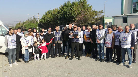 Silivri Yelkenci Tekstil İşçileri, sendikal hakları için mücadele başlattı