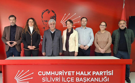 Silivri Kent Konseyi’nden CHP İlçe Başkanı Kömür’e ziyaret