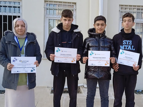 Yusuf Sarıbekir Mesleki ve Teknik Anadolu Lisesi'nden eTwinning başarısı