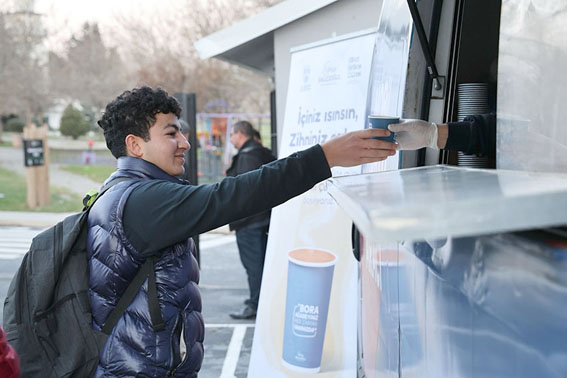 Silivri Anadolu Lisesi öğrencilerine “Günaydın çorbası”