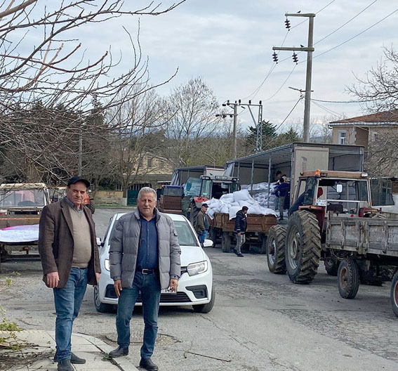 İBB’den Akören’e küçükbaş hayvan yemi desteği