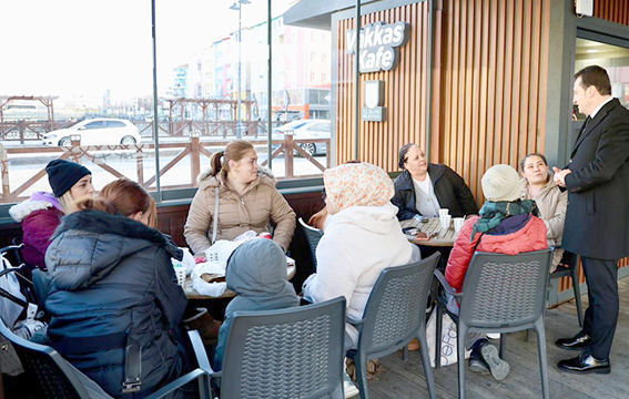 Silivri Belediye Başkanı Balcıoğlu, Vakkas Kafe’de vatandaşlarla buluştu