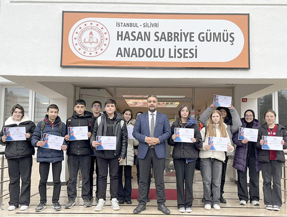 Silivri Hasan Sabriye Gümüş Anadolu Lisesi'nde Süreç İzleme başarısı