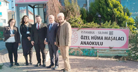 Silivri Millî Eğitim Müdürü Damat'tan Özel Hüma Maşalacı Anaokulu’na ziyaret