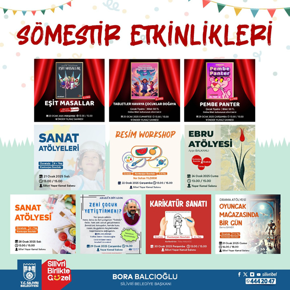 Silivri'de Sömestr Etkinlikleri