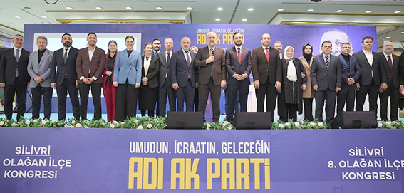 Silivri AK Parti İlçe Başkanlığı'nda Sami Barlas dönemi