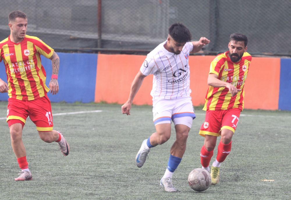 Çatalca ve Alibeyköy puanları paylaştı 1-1