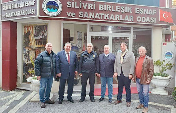 Silivri Emniyet Müdürü Turhan’dan SİBESO’ya iadeyi ziyaret