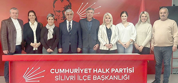 CHP İl Başkan Yardımcısı Murat Bakır'dan Silivri İlçe Başkanlığına ziyaret