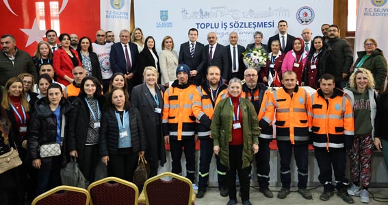 Silivri Belediyesi Toplu İş Sözleşmesi İmza Töreni Gerçekleşti