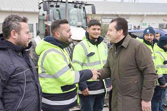 BAŞKAN BORA BALCIOĞLU BELEDİYE PERSONELİYLE BULUŞTU: “Geleceğin Silivri’si için omuz omuza çalışıyoruz”