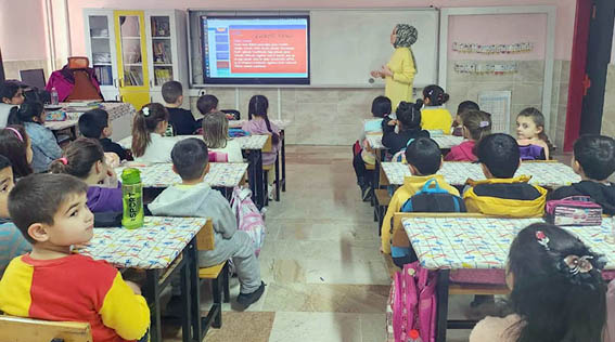 Büyükçavuşlu 60. Yıl Cumhuriyet İlkokulu’nda “Akran Nezaketi” Semineri