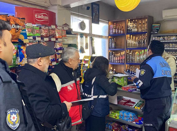 Silivri’de Kaçak Alkol Denetimi yapıldı