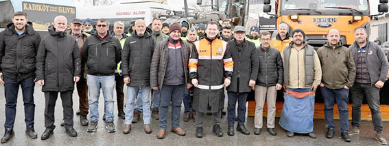 Silivri Belediye Başkanı Balcıoğlu’dan Kadıköy’e kış çıkarması