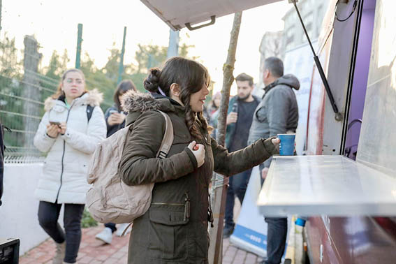 Silivri Belediyesinden Şerife Baldöktü Lisesi öğrencilerine çorba ikramı