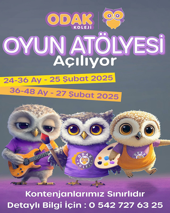 Odak Koleji’nde Oyun Atölyesi başlıyor