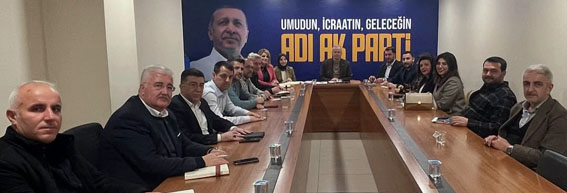 Silivri AK Parti Teşkilatı Yürütme Kurulu Toplantısını gerçekleştirdi