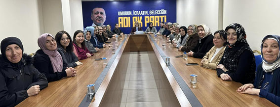 Silivri AK Parti Kadın Kolları Haftalık Toplantısını gerçekleştirdi