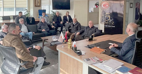 Silivri AK Parti Teşkilatı Gaziler Derneği yönetimini ağırladı