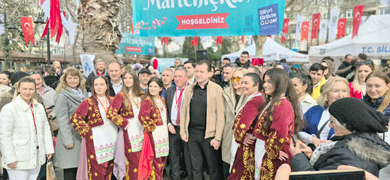 Silivri'de Marteniçka Şenliği düzenlendi