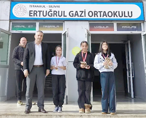 Silivri Ertuğrul Gazi öğrencilerinden 23 Nisan Yarışmalarında büyük başarı