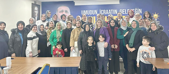 Silivri AK Parti  Kadın Kolları, 8 Mart’ta İftar Programında buluştu