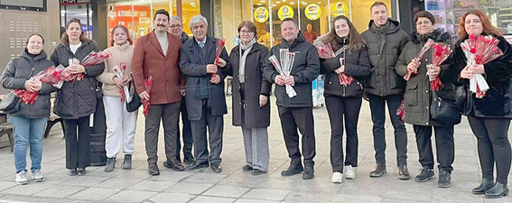 Silivri CHP'den Emekçi Kadınlara destek mesajı