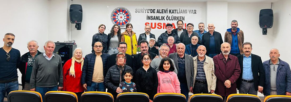 Silivri Hacı Bektaş Veli Derneği’nden soykırım tepkisi Süheyl Kırkıcı: “Suriye’deki katliama sessiz kalmayacağız”