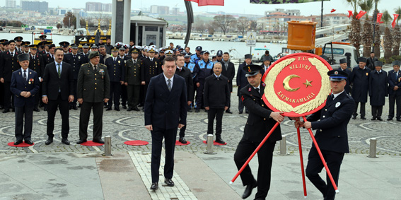 Çanakkale Zaferi’nin 111. Yılında Silivri’de anlamlı tören Çanakkale Zaferi’nin 111. Yılında Silivri’de anlamlı tören