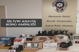 Silivri’de Kaçak Tütün Operasyonu: 1 Gözaltı