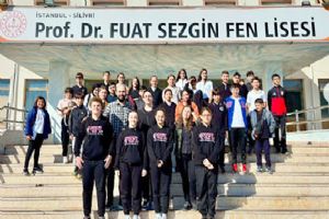 Ertuğrul Gazi öğrencilerinden Prof. Dr. Fuat Sezgin Fen Lisesi’ne ziyaret