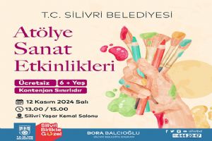 Silivri'de çocuklar için Atölye Sanat Etkinlikleri