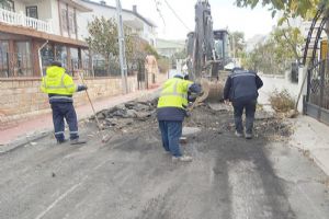 Silivri Belediyesi yol çalışmalarına devam ediyor