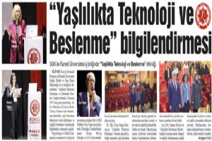 “Yaşlılıkta Teknoloji ve Beslenme” bilgilendirmesi