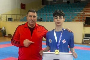 Silivrili Mehmet Faruk Ceyhan’dan Karate Ligi Şampiyonluğu