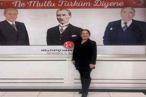 Silivri MHP Kadın Kolları Başkanı Arzu Akbaba, istifa etti