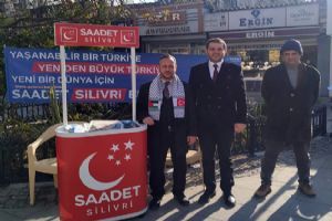 Silivri Saadet Partisi: Yaşanabilir bir Türkiye için buradayız