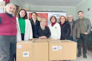 Çocuklar Üşümesin Projesi kapsamında yardım gönderildi