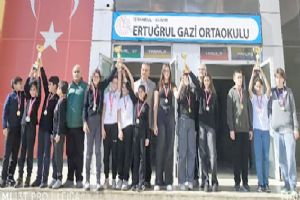 Ertuğrul Gazi Ortaokulu’ndan Satrançta büyük başarı