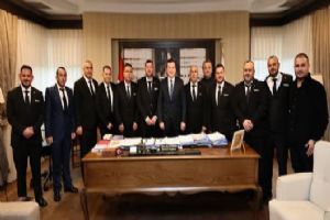 Silivri Belediye Başkanı Balcıoğlu, Dilaver Tunalı ve ekibini Belediyede ağırladı Silivri Belediye Başkanı Balcıoğlu, Dilaver Tunalı ve ekibini Belediyede ağırladı