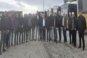 Silivri Şoförler Odası Başkan Adayı Yalçınkaya hafta sonunda otobüsçü esnafıyla buluştu Silivri Şoförler Odası Başkan Adayı Yalçınkaya hafta sonunda otobüsçü esnafıyla buluştu