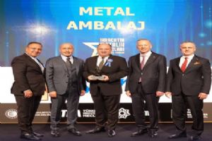 Sarten Ambalaj’a “Metal Ambalaj” Kategorisinde Birincilik Ödülü